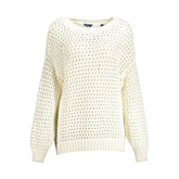 Gant White Cotton Women Sweater -   -  Gant.